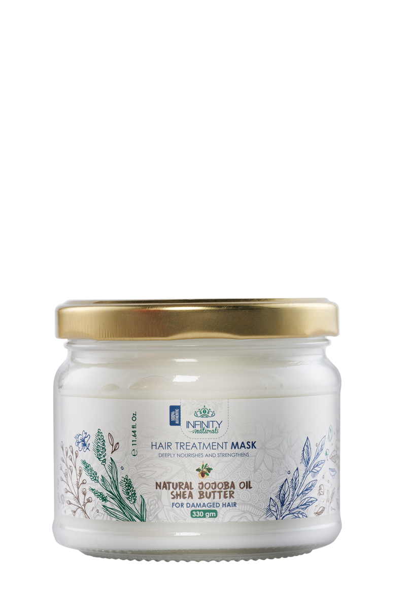 Jojoba Oil & Shea Butter Hair Mask by Nevora Clinic Pharma – deep repair treatment mask