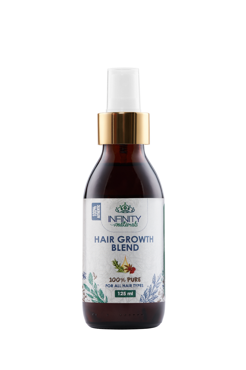 Hair Growth Blend Oil by Nevora Clinic Pharma – natural oil blend to stimulate hair growth and reduce hair loss