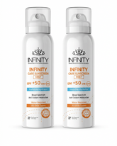 Sunscreen Mist Lotion SPF50+ Promopack by Nevora Clinic Pharma – buy one get one free mist sun protection