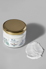 Hair mask rich creamy texture close-up
