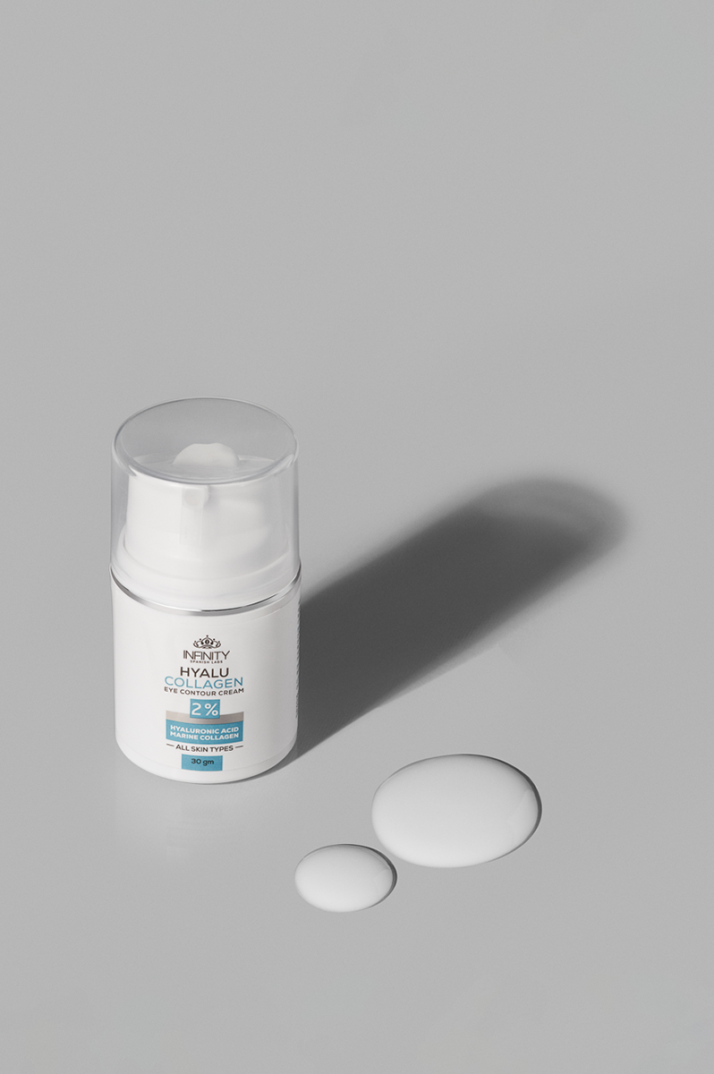 Hyalu Collagen Eye Contour texture close-up
