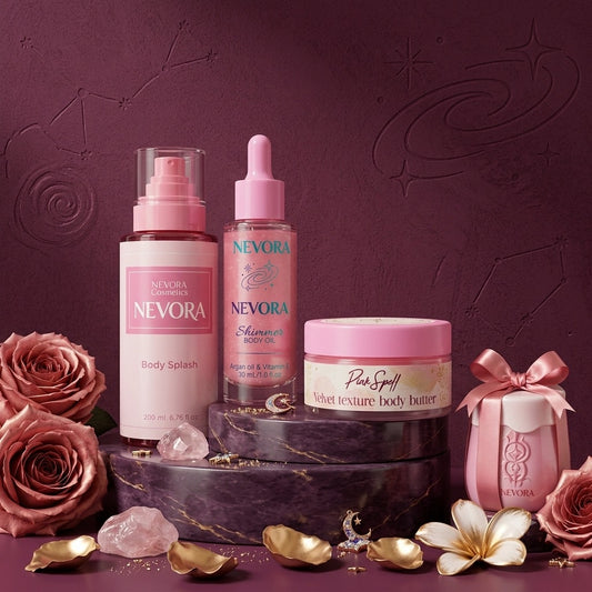 Pink Spell Glow Bundle | Body Butter, Body Splash & Dry Oil