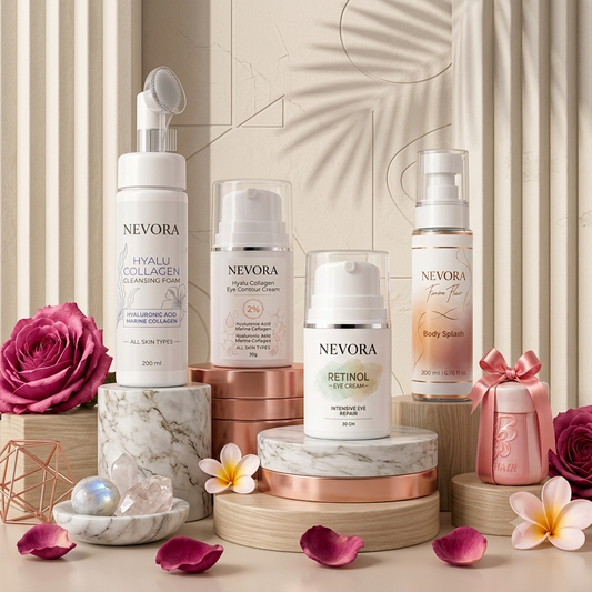 Ageless Eye Bundle | Collagen Foam, Eye Contour, Retinol & Body Splash