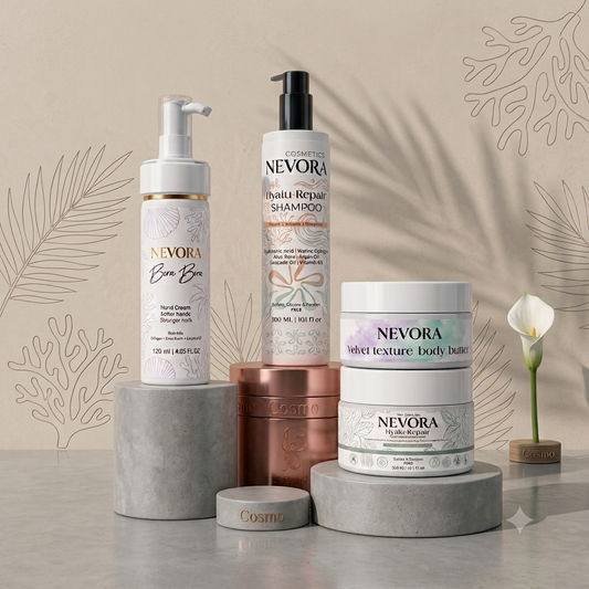 Hair & Body Bundle | Shampoo, Hair Mask, Body Butter & Hand Cream