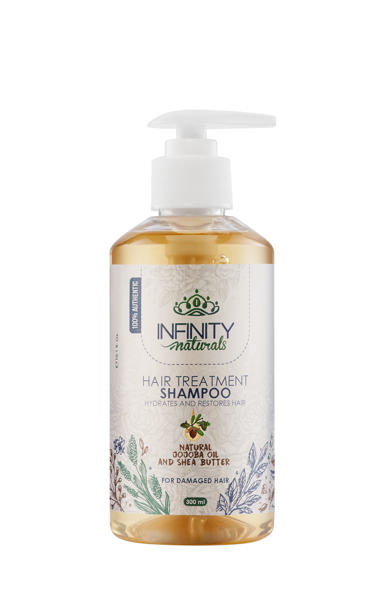 Jojoba Oil & Shea Butter Hair Shampoo by Nevora Clinic Pharma – gentle nourishing cleanser