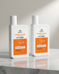 Sunscreen Ultra Fluid SPF50+ 1+1 promopack by Nevora Clinic Pharma – lightweight daily sun protection dual offer