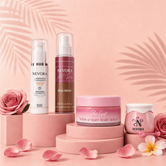 Daily Glow Bundle | Body Butter, Sunscreen, Body Splash & Lip Balm