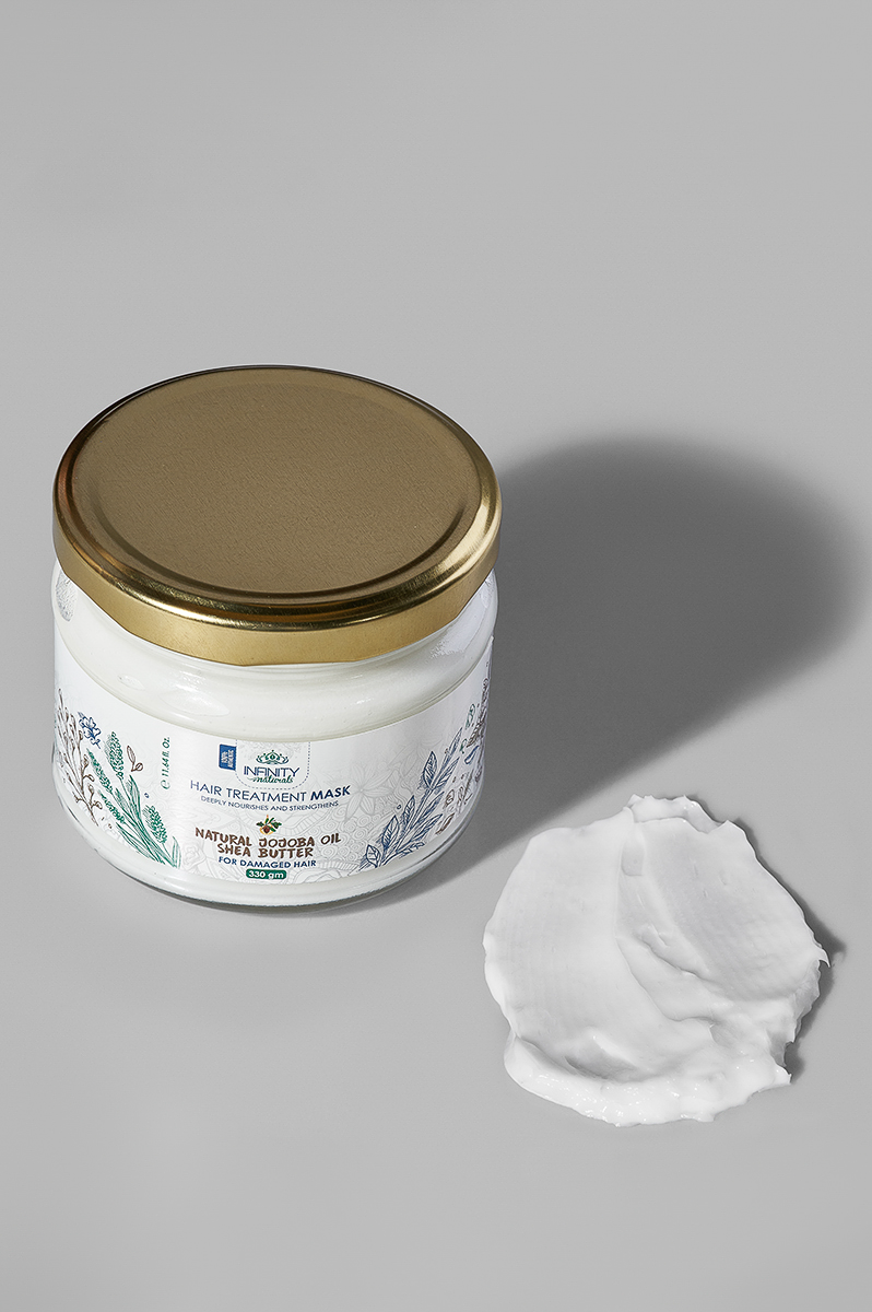 Hair mask rich creamy texture close-up