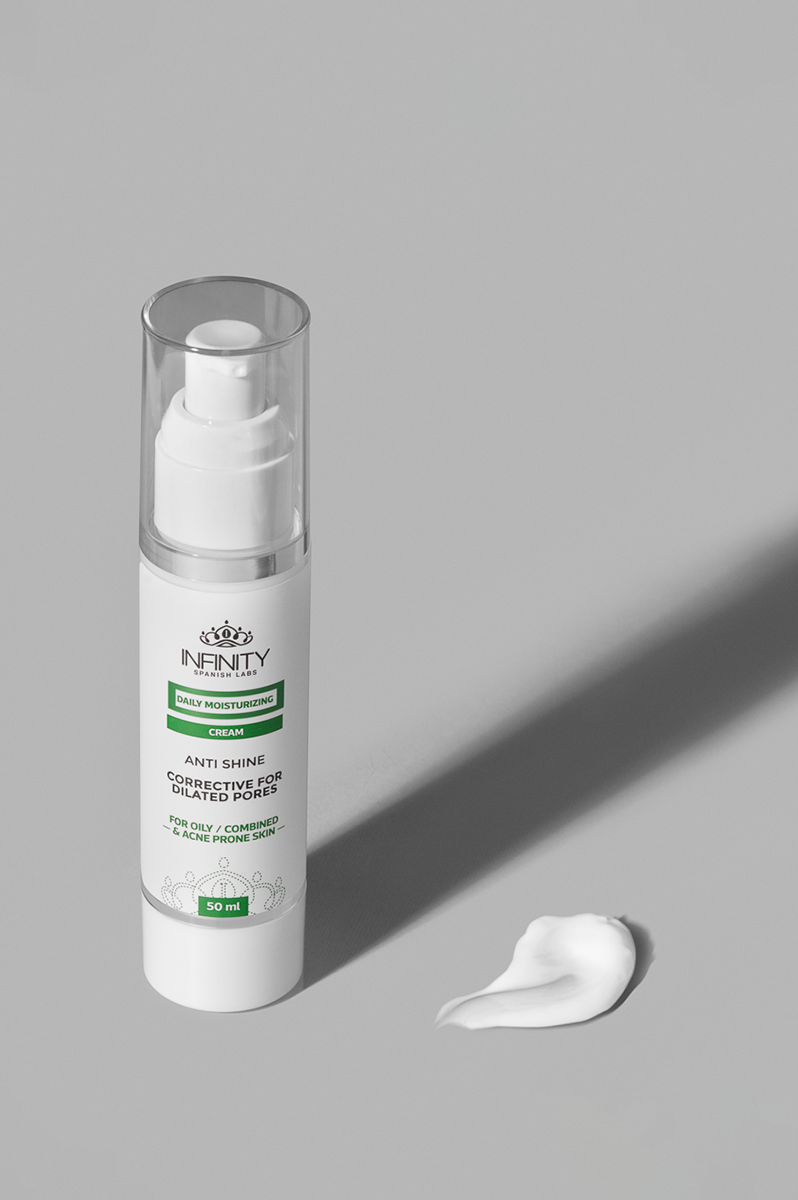 Acne Daily Moisturizing Cream texture close-up – lightweight oil-free moisturizer