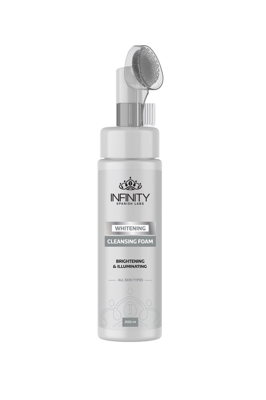 Whitening Cleansing Foam by Nevora Clinic Pharma – gentle brightening facial cleanser for radiant skin