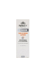 Whitening Sunscreen SPF50+ back view – ingredients and UV protection details